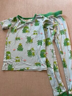 Little Sleepies Frog Pajamas